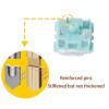 Mciepny Gateron Jade Series 3.0 Brown Keyboard Switch,Pre-lubed 3Pin 55gf RGB LED Tactile Switches for MX Mechanical Keyboard(Brown,72Pcs) view 2