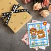 ORIGACH Flower Critters Silicone Clear Stamps for Card Making with Cute Squirrel Elephant Lion Bear for DIY Crafting Scrapbooking Photo Album Journaling Decoration view 3