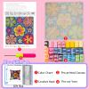 LAPATAIN Personalized Photo Custom Latch Hook Kits for Adults,Private Custom Picture DIY Throw Pillow Cover Carpet,Beginners Handmade Needlework Crafts Home Decoration 17x17inch or 20.5x15inch view 4