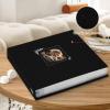 Lanpn 2 Packs Scrapbook Photo Album 12x12, Linen Window Design Cover Top Load 3 Ring Folder Binder Photo Book Photobook 12 x 12 inch with 30 Plastic Sleeves 60 Pages (Black) view 3