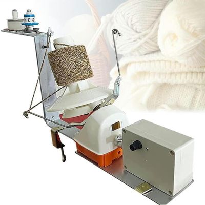 FYLFANYAN Yarn Ball Winder Large, Electric Yarn Ball Winder - Large Knitting Crochet Ball Winder Machine for Knitting Crocheting Handcrafted - 500g Max Winding Capacity