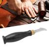 Sunicon Leather Edge Creaser,Ergonomic Professional Leather Tools Stainless Steel Edge Marking Leather Craft Sandalwood Handle Mirror Polished Leather Strip Cutter (2.5mm) view 2