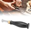 Sunicon Leather Edge Creaser,Ergonomic Professional Leather Tools Stainless Steel Edge Marking Leather Craft Sandalwood Handle Mirror Polished Leather Strip Cutter (2.5mm) view 3