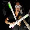 CUSTOM LOGO LED FOAM STICKS 18 INCH- LIGHT UP BATON WITH LOGO PACK OF 100 view 2