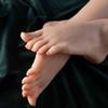 ZHY Soft Silicone Lifesize Female Mannequin Feet 1:1 Realistic Silicone Foot Mannequin Display Shoes Display Jewerly Sandal Shoe Sock Display Art Sketch Nail (Platinum Vein Style More Lifelike) view 4