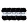 Eyelash Fun Fur Yarn 100 Gram (3.53 Ounces) 175 Yards (160 Meters) (Black - 5 Skeins) view 1