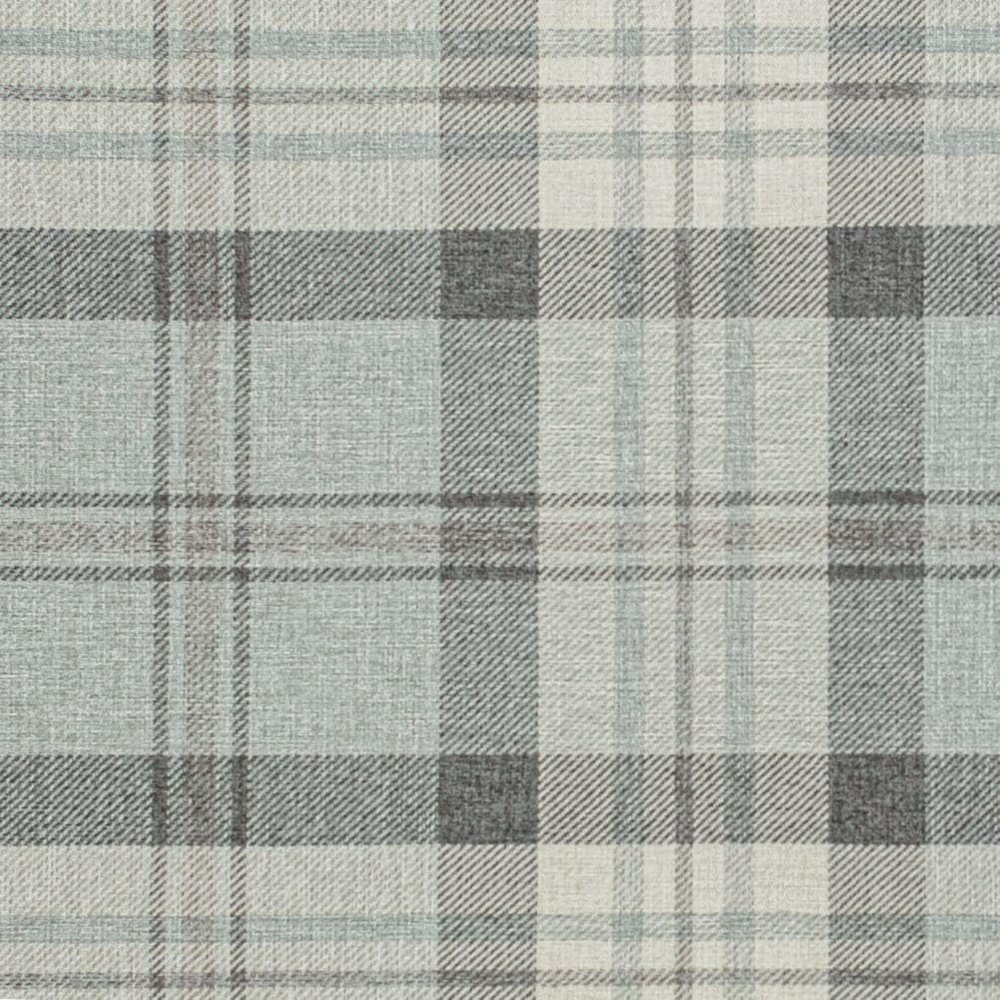 Blue Plaid Woven Pattern Upholstery Fabric by The Yard - SKU: Otis Tranquil