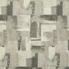 Grey Abstract Woven Pattern Upholstery Fabric by The Yard - SKU: Scooter Smoke view 1