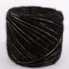 Yarn,crochet yarn,250g Glitter Gold Silver Silk Wool Metallized Yarn Skein DIY Thick Crochet Knit Yarn for Knitting Thread Soft Yarn(Purple) view 3