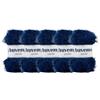 Eyelash Fun Fur Yarn 100 Gram (3.53 Ounces) 175 Yards (160 Meters) (Night Blue - 5 Skeins) view 1