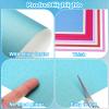 PATIKIL 20 Sheets Light Blue Glitter Cardstock Paper, 12 x 12 Inch Square Premium Sparkly Paper for Scrapbook Card Making DIY Art Projects Wedding Party view 3