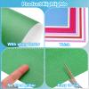 PATIKIL 20Sheets Green Glitter Cardstock Paper, 12 x 12 in 250gsm Square Premium Sparkly Paper Craft Cardstock Paper for Scrapbook Card Making DIY Art Projects Wedding Party view 3