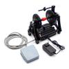 Electric Household Mini Spinning Wheel Wool Spinning Fibre Spinning Wheel with Pedal AC100-240V view 1