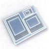 Neko Deco Craft Shop Card Polaroid Shaker Silicone Mold for Resin Crafting, Clay, Arts and Crafts, Clear Glossy Shiny Mold (Polaroid Palette), TCSM-7 view 1