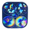 Coaster Silicone Mold Holographic Epoxy Resin Mold Handmade Cup Mat Casting Tool view 1