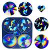 Coaster Silicone Mold Holographic Epoxy Resin Mold Handmade Cup Mat Casting Tool view 2