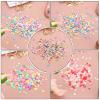 PATIKIL 50g Fake Sprinkles, Faux Sprinkles Clay Sprinkles Sugar granules for Nail Art DIY Crafts Cake Phone Case Resin Nail Art Slices Polymer Slices, White view 4