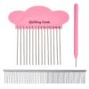 CHGCRAFT 3Pcs 3 Styles Paper Quilling Tool Comb Paper Quilling Tool Sets Bifurcation Pen Paper Rolling Pen and Quilling Comb for DIY Art Crafts Paper Cardmaking Project view 1
