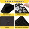Copkim 4 Pcs 5.87'' x 7.75" Magnetic Cutting Pads for Die Cutting Machine Accessories with Card Size Black Embossing Machine Mats for Die Cutter view 3