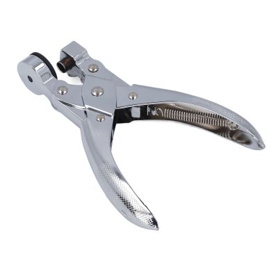 Plastic Bag Puncher, Easy Clean Film Puncher, Lightweight and Sturdy for School (6mm)