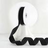 MEEDEE Black Velvet Ribbon 1 Inch Single Face Nylon Velvet Ribbon 2 Rolls 20 Yards Black Ribbons for Christmas Tree, Gift Wrappig, Rustic Wreath, Velvet Bow Making, Floral Bouquets, Home Decor view 1