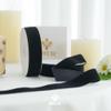 MEEDEE Black Velvet Ribbon 1 Inch Single Face Nylon Velvet Ribbon 2 Rolls 20 Yards Black Ribbons for Christmas Tree, Gift Wrappig, Rustic Wreath, Velvet Bow Making, Floral Bouquets, Home Decor view 4