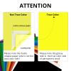 HTVRONT Yellow Permanent Vinyl, 12 Pack Lemon Yellow Vinyl for Cutting Machine - 10 Glossy Lemon Sheets 12" x 12"& 2 Transfer Tape Sheets for Craft Cutter, Party Decoration (Glossy) view 2