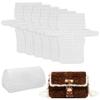 Framendino, 6 Pack Plastic Mesh Canvas Sheets Clear Blank Embroidery Tools for Crochet Bag Making view 1