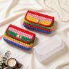 Framendino, 6 Pack Plastic Mesh Canvas Sheets Clear Blank Embroidery Tools for Crochet Bag Making view 3
