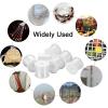 0.6mm Dia Crystal Beading Cords Clear Fishing Line Non-Elastic Nylon Thread for Christmas Ornaments Jewelry Making Craft Fishing - 15M 2 Rolls view 4