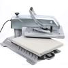 T-Shirt Heat Press Transfer Machine, 16"x20" 1600W 110V Magnetic semi-Automatic Heat Press Machine Slide Out Vertical Version Heat Printing Presses Transfer Machine for Mug, Hat Plate (Silver) view 1