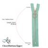 #5 Gold Metal Zipper - 50+ Colors - 3 PCS - (4-14 inches) Sizes - Luxury Lightweight Handcraft Metal Zippers Gold Teeth for Purses Bags Pockets Shoes Sewing & Crafts DIY view 2