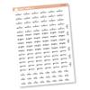 Reading Journal Planner Stickers | Reading Tracker Labels | M-013-M-015 (Book Basics) view 1