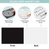 60Pcs/Set 20Magnetic Sheets for Dies Storage Stamp and 20 Die Storage Pockets 20 Label Stickers Die Cut Storage Multi-function Magnetic Storage Cards set for Card Making Supplies (0.9 mm Thickness view 4
