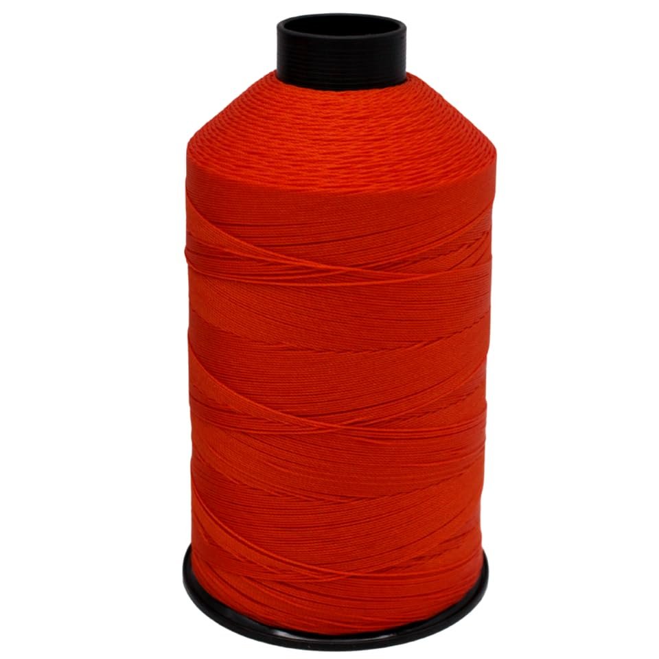 Cutex Bonded Nylon Thread BNT 138 / Tex 135 for Upholstery Leather Shoes - 1500 Yard - Persimmon