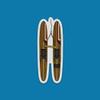 Vintage Water Skis - Sticker view 4