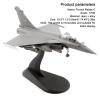 6.1 1/100 Scale French Rafale C Fighter Model Airplane Aircraft Model Jet Collectibles Diecast Plane Model for Collection Gift Ornament view 3