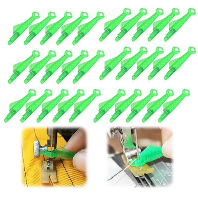 Fish Mouth Sewing Machine Needle Threader Simple Needles Threader, 20/30/40/50 Easy Needles Threader Tool Automatic Sewing,Quick Easy Selfthread Tool (5pc)