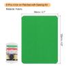 MECCANIXITY 8 Pcs Green Fabric Iron-on Patches 4.9"x3.7" for Clothes, Jeans, Bags, Sofa, Tent view 2
