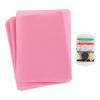MECCANIXITY 8 Pcs Iron on Patches with Sewing Kit Fabric Repair Patch 4.9"x3.7" Patches for Clothes Iron on Patches for Jeans, Bags, Sofa,Tent Pink view 1