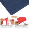MECCANIXITY 8 Pcs Iron on Patches with Sewing Kit Fabric Repair Patch 4.9"x3.7" Patches for Clothes Iron on Patches for Jeans, Bags, Sofa,Tent Navy Blue view 3