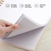 8 x 8 Inch Small DIY Scrapbook Photo Album Linen Cover 80 Blank White Pages for Memory Book Travel Wedding and Baby Shower view 4