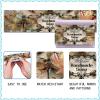 CREATCABIN 100 Pcs Butterfly Soap Paper Wrapper 10 Styles Retro Flowers Vertical Soap Wrap Tape Sleeves Covers with Tectorial Membrane Packaging Supplies for Handmade Soap Bar Store 1.9x8.2 Inch view 3