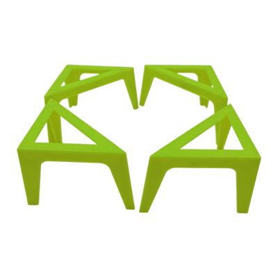 Rooyar Canvas Stands For Pouring Paintings Canvas Risers Holder Canvas Stand Set Of 4 For Fluid Pouring Painter Support, Green