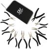 Giwaelro Jewelry Pliers Set, 10 PCS Professional Pliers for Jewelry Making, Repair and Wire Wrapping view 1