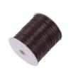 HDNSAUD Leather Cords Rope 10 Meters/Lot 0.5-2.5mm Leather Cord Round Wax Rope String for DIY Necklace Bracelet Jewelry Findings Making Accessories(Deep Coffee,1.0mm) view 1