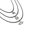 HDNSAUD Leather Cords Rope 10 Meters/Lot 0.5-2.5mm Leather Cord Round Wax Rope String for DIY Necklace Bracelet Jewelry Findings Making Accessories(Dark Grey,1.5mm) view 4