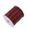 HDNSAUD Leather Cords Rope 10 Meters/Lot 0.5-2.5mm Leather Cord Round Wax Rope String for DIY Necklace Bracelet Jewelry Findings Making Accessories(Wine Red,2mm) view 1