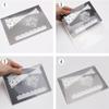 16 PCS Stamp and Die Storage Bag and Magnetic Sheet - Die Storage Set for Cutting,Scrapbooking,Storing Craft Dies-Orange view 4