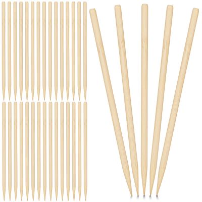 30 Pcs Wooden Stylus for Scratch Art, 4.7 Inch Heavy Duty Stylus for DIY Creative Draw Christmas Thanksgiving Activity Craft Projects